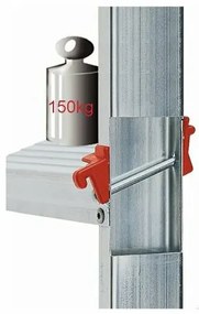 Rolser Trepte din aluminiu pentru uz profesionalUnica, 5 trepte, 5 trepte