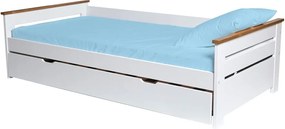 Pat extensibil Marckeric Lola, 90 x 190 cm, alb