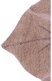 Covor pentru copii roz lavabil/țesut manual din bumbac 120x180 cm Monstera Vintage Nude – Lorena Canals