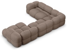 Colțar maro (cu colț pe partea stângă/în formă de "U") Loretto – Cosmopolitan Design