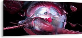 Tablou - Abstracție, viermi spațiali (120x50 cm)