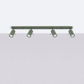 Spot verde 6x81 cm Etna – Sollux