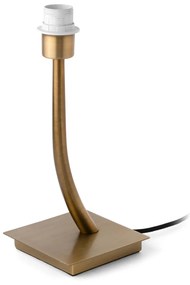 Veioza / Lampa de masa eleganta design clasic REM auriu/negru