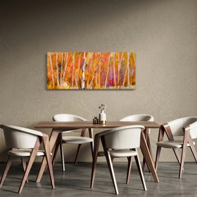 Tablou - Pădurea toamna (120x50 cm)