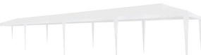 vidaXL Cort de petrecere, alb, 3 x 12 m, PE