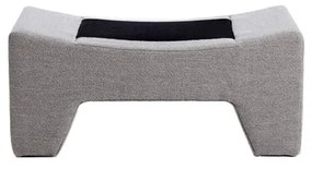 Taburet gri deschis Dasha – Light &amp; Living