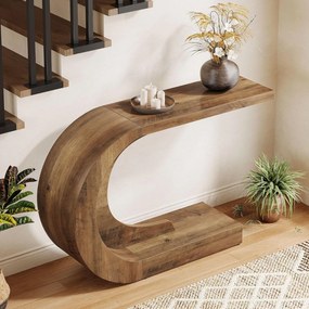 MAM12 - Masa Consola, 110 cm, masuta hol, living, dining, dormitor - Maro