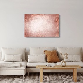 Tablou - Mandala roz (90x60 cm)