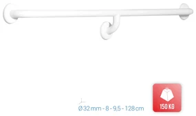 Bara de sustinere pentru baie 120cm Metaform Comfort Life 101D06004, alb