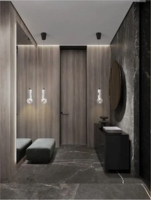 Pendul LED design minimalist CHRONOS alb