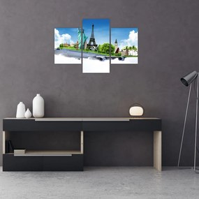 Tablou - Călătorie în jurul lumii (90x60 cm)