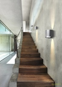 Aplica moderna cu lumina ambientala Leticia 2, aluminiu