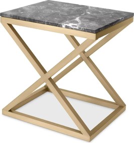 Masuta auxiliara design LUX Criss Cross 56x46cm