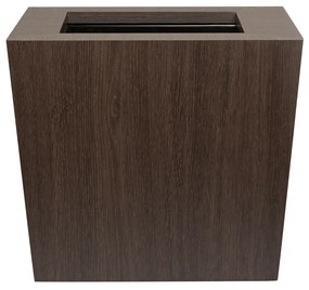 Ghiveci din lemn cu auto-irrigare NATURA, mic de eleganță, mai multe variante - Hobby Flower Dimensiuni: 45 x 45 x 40, Culoare: stejar închis