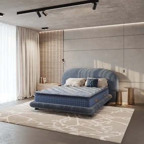 Saltea Denim Pocket 180×200 cm, fermitate medie, 36 cm înălțime