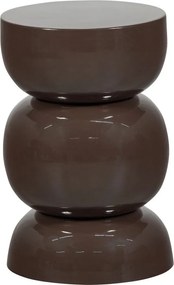 Măsuță auxiliară rotundă din metal ø 30 cm Breno – WOOOD