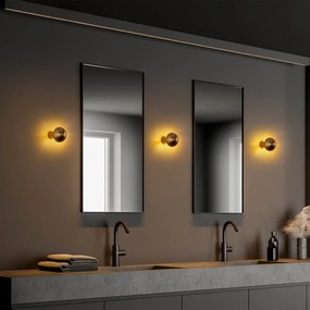 Aplică de perete în culoarea bronz ø 12 cm Fungal – Opviq lights