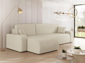 Colțar Euston L S (crem) (cu sp. depozitare). Promo -17%. 1105037
