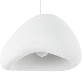 Lustra suspendata design decorativ Cloud alb 50cm