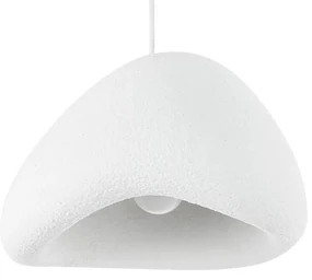 Lustra suspendata design decorativ Cloud alb 50cm
