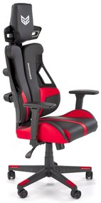 Scaun de birou Nitro negru/rosu H137 cm