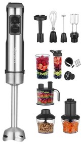 Mixer vertical cu accesorii Concept TM5500 1500W/230V negru/oțel inoxidabil