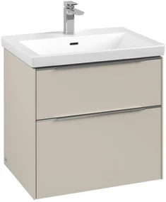 Villeroy & Boch Subway 3.0 dulap 62.2x47.8x57.6 cm sub chiuveta pe perete gri C57600VN