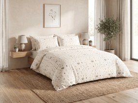Lenjerie de pat din microfibra INSECTA crem Dimensiune lenjerie de pat: 70 x 90 cm | 140 x 220 cm