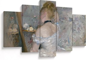Tablou - Berthe Morisot, Woman at Her Toilette, reproducere (150x105 cm)