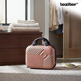 TraveLux Pro capac dur ștergător umed 23x30x14 cm aur roz