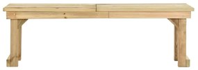 Banca de gradina, 140 cm, lemn de pin tratat