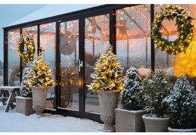 Coroniță LED de Crăciun de exterior CALGARY 60xLED/0,018W/3/230V IP44 Eglo 410941