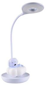 Lampă de masă LED dimabilă pentru copii DOG LED/2,5W/230V albastră