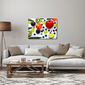 Tablou - fructe cu picături de apă (70x50 cm)