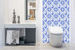 Panou decorativ pvc Barcă decorativă Azulejos