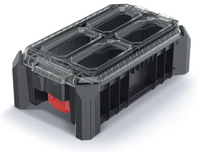 Organizator C, 36,8 cm, inaltime cu cutii, negru