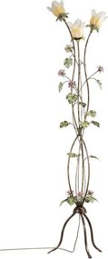 BRILAGI - Lampadar ROSALIA 3xE14/40W/230V multicolor/bronz/patină