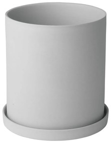 Ghiveci din porțelan Blomus Nona, gri