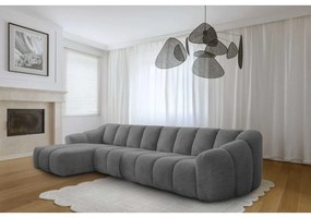 Colțar gri (cu colț pe partea stângă/cu șezlong) Shell – Miuform