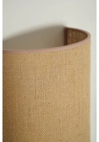 Aplică Duolla YUTE 1xE27/15W/230V d. 20 cm maro