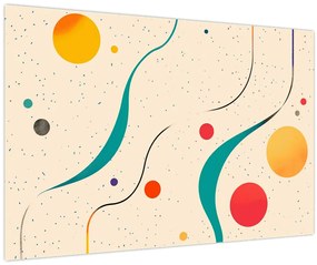 Tablou - Ilustrație colorată minimalistă (90x60 cm)