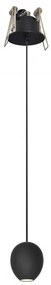 Pendul LED incastrabil tavan/plafon cu spot modern Ovum ZZ AZ3096