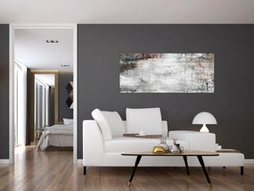 Tablou - Abstract pânză texturată (120x50 cm)