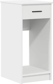 vidaXL Suport turn pentru computer cu sertar alb 35x45x77 cm