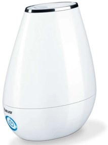 Umidificator de aer Beurer LB 37, Pаnа la 20 m², 200 ml/h, Indicatori LED, Mod de noapte, Alb