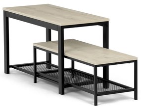 Set suport pantofi 2 buc, stejar Sonoma
