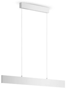 Lustra LED design tehnic Step alb, 91cm
