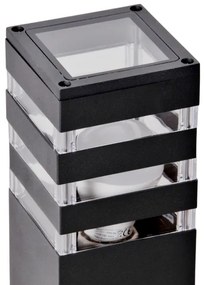 Lampă de exterior LED RGBW TEKSAS, reglabilă, 1xE27/12W/230V, 44 cm, IP44, antracit