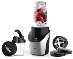 Heinner HSB-T1000SS - Blender Nutri pentru smoothie 1000W/230V, crom mat/negru