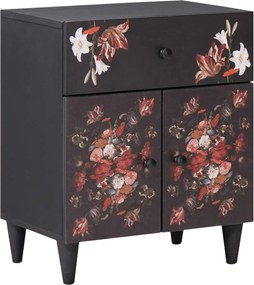 vidaXL Noptieră Multicolour 50 x 33 x 60 cm Lemn de mango solid